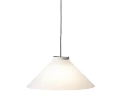 Suspension, Aline 40, blanc coton, Ø40cm, H17cm - Pholc
