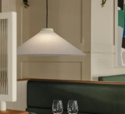 Suspension*Pholc Suspension, Aline 58, , Ø58cm, H19cm - blanc coton