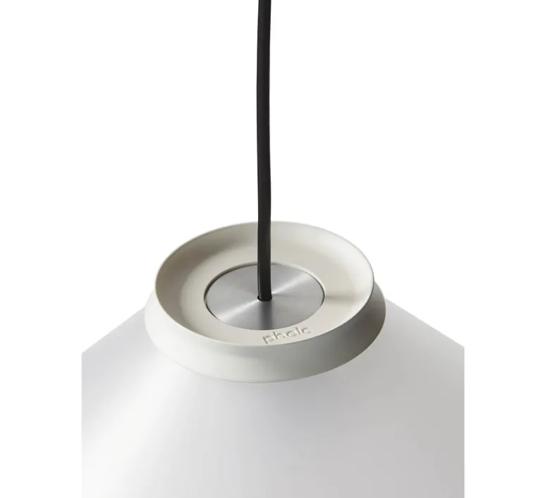 Suspension*Pholc Suspension, Aline 58, , Ø58cm, H19cm - blanc coton