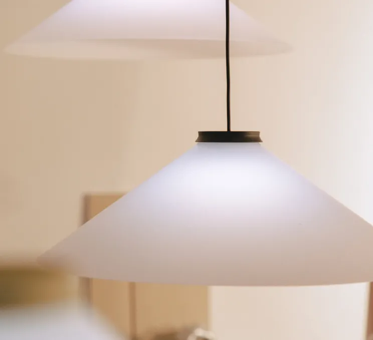 Suspension, Aline 58, noir, Ø58cm, H19cm - Pholc