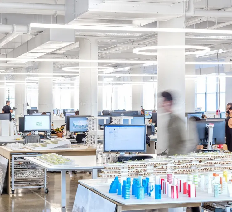 Suspension, Alphabet of light circular,blanc, LED, Ø155cm, H5cm - Artemide