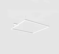 Suspension*Artemide Suspension, Alphabet of Light Square, , LED, 3000K, 7736lm, H5cm, L132,1cm - blanc