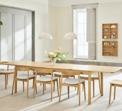 Suspension, Aluna, crème mat, LED, 2700K, 802 lm, Ø38cm, H19,1cm - Bolia