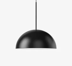 Suspension*Bolia Suspension, Aluna, , LED, 2700K, 824 lm, Ø60cm, H27,6cm - noir mat