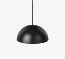 Suspension*Bolia Suspension, Aluna, , LED, 2700K, 824 lm, Ø60cm, H27,6cm - noir mat