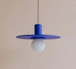 Suspension*Zuri Suspension, Ama 30, , Ø30cm, H10cm - bleu