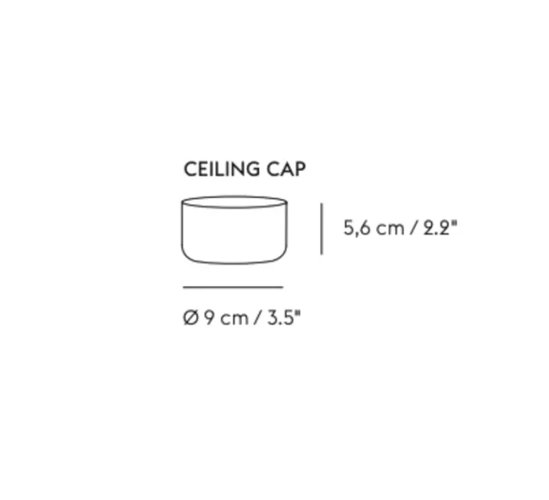 Suspension*Muuto Suspension, Ambit 25, , LED, K, lm, Ø25cm, H15cm - Bleu clair