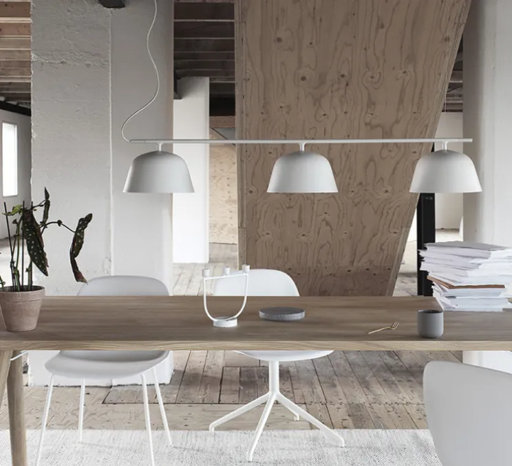 Suspension, Ambit Rail, blanc, L126cm, H20cm - Muuto