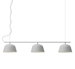 Suspension*Muuto Suspension, Ambit Rail, , L126cm, H20cm - gris souris