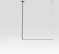 Suspension, Ambrosia 180-60, noir, LED, 2700K, 3042 lm, L180cm, H66,6cm - Marset