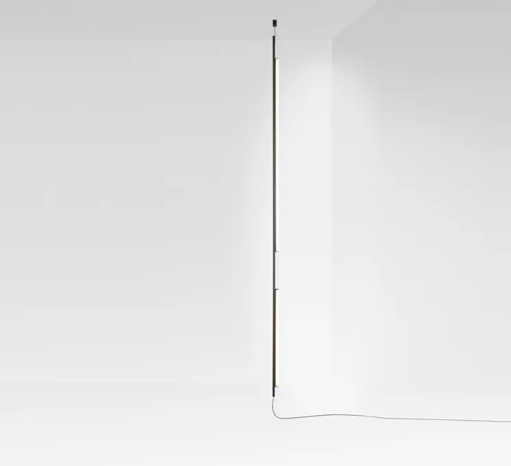 Suspension, Ambrosia V 235 plug in, noir, LED, dim, 2700K, 3267 lm, L3,5cm, H235cm - Marset