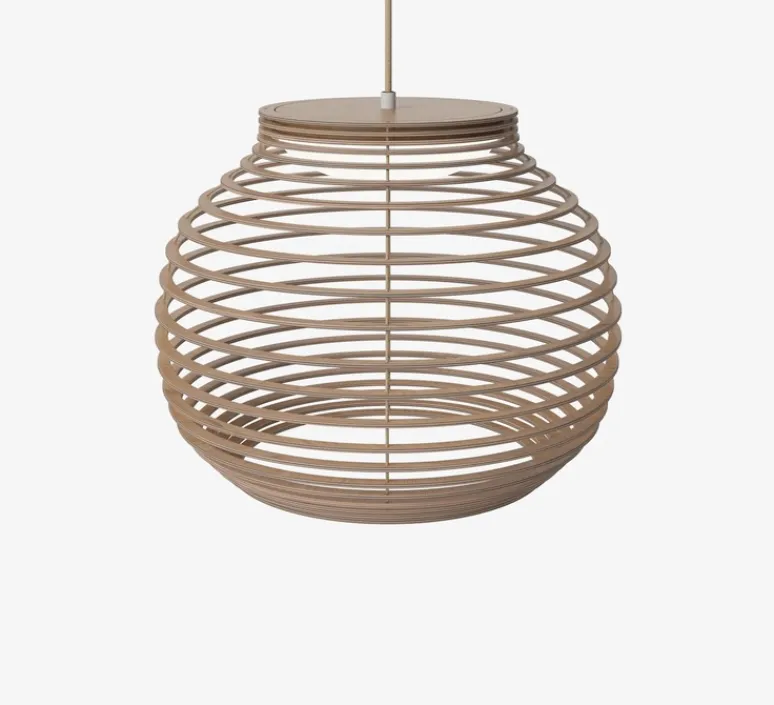 Suspension*Bolia Suspension, Anelli, , LED, 3000K, 1260lm, Ø44cm, H34,9cm - chêne huilé