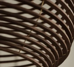 Suspension*Bolia Suspension, Anelli, , LED, 3000K, 1070 lm, Ø55cm, H42cm - chêne teinté huilé