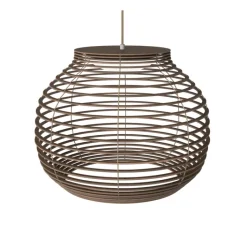 Suspension*Bolia Suspension, Anelli, , LED, 3000K, 1070 lm, Ø55cm, H42cm - chêne teinté huilé