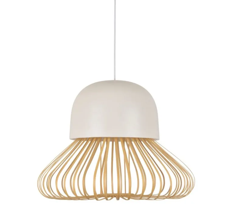 Suspension, Anemos L, blanc, beige, Ø55cm, H42cm - Forestier