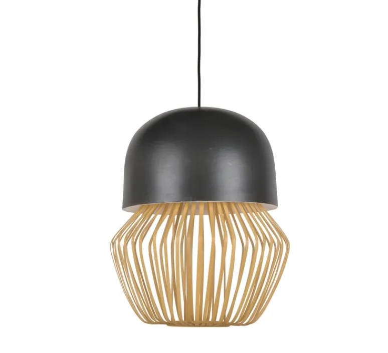 Suspension*Forestier Suspension, Anemos S, , beige, Ø35cm, H45cm - anthracite