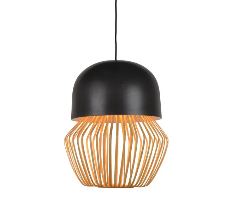 Suspension*Forestier Suspension, Anemos S, , beige, Ø35cm, H45cm - anthracite