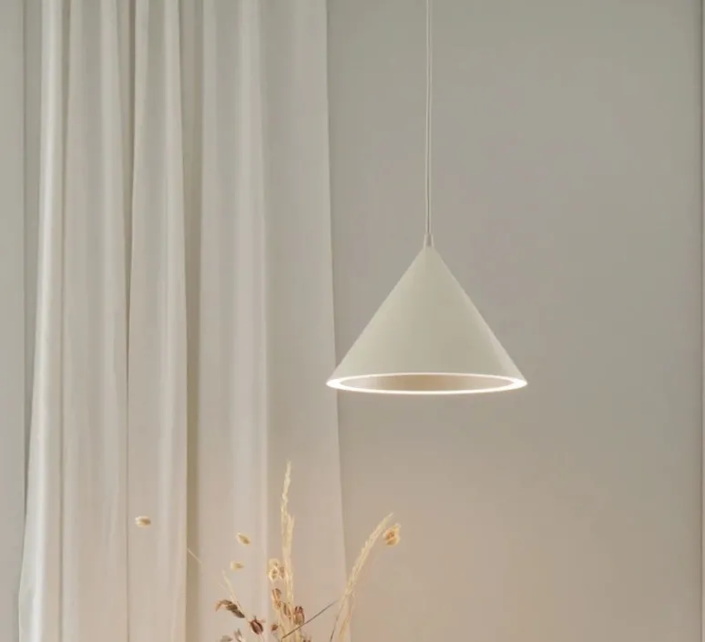 Suspension*Woud Suspension, Annular, small, , LED, 3000K, 523lm, Ø32cm, H23,8cm - blanc