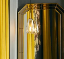 Suspension*Nuura Suspension, Anoli Small, , Ø16cm, H31,5cm - or, fumé