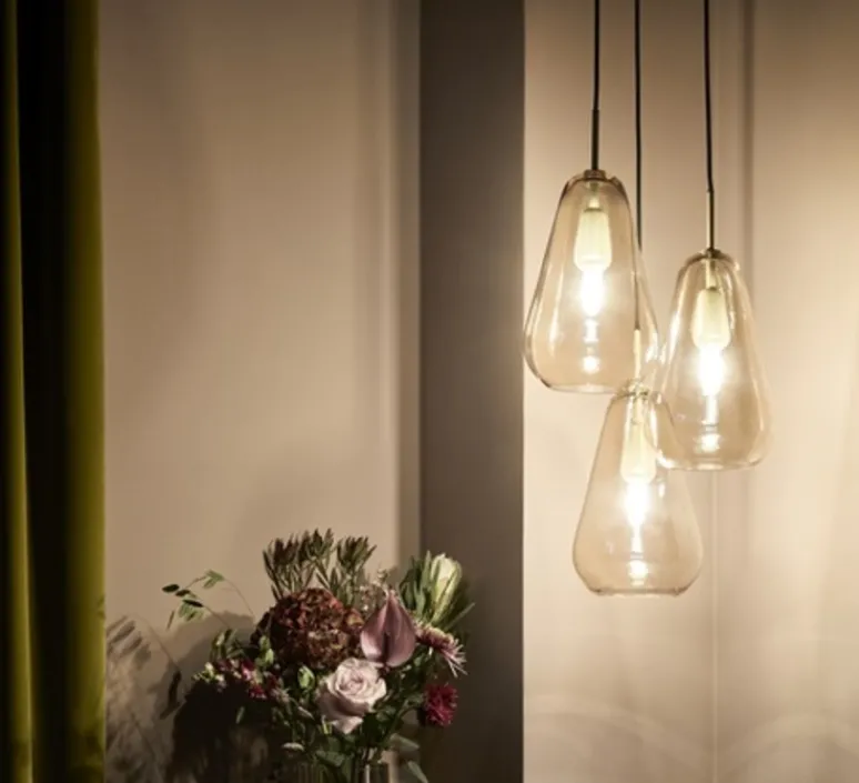 Suspension*Nuura Suspension, Anoli Small, , Ø16cm, H31,5cm - or, fumé