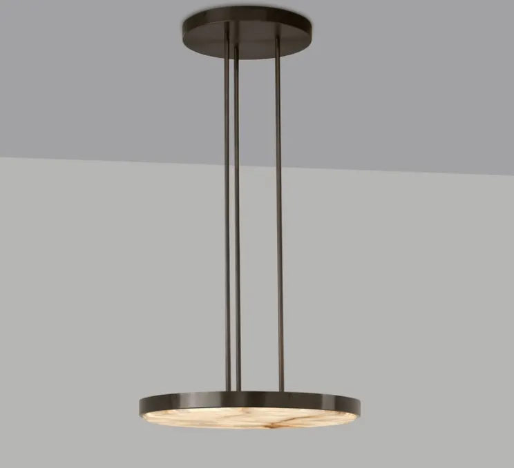 Suspension, Anvers Large, bronze, LED, dim, 2700K, lm, Ø54,5cm, H6,9cm - CTO lighting