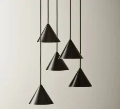 Suspension, Apollo zero, Darkest hour, Ø12,5cm, H10cm - Pholc