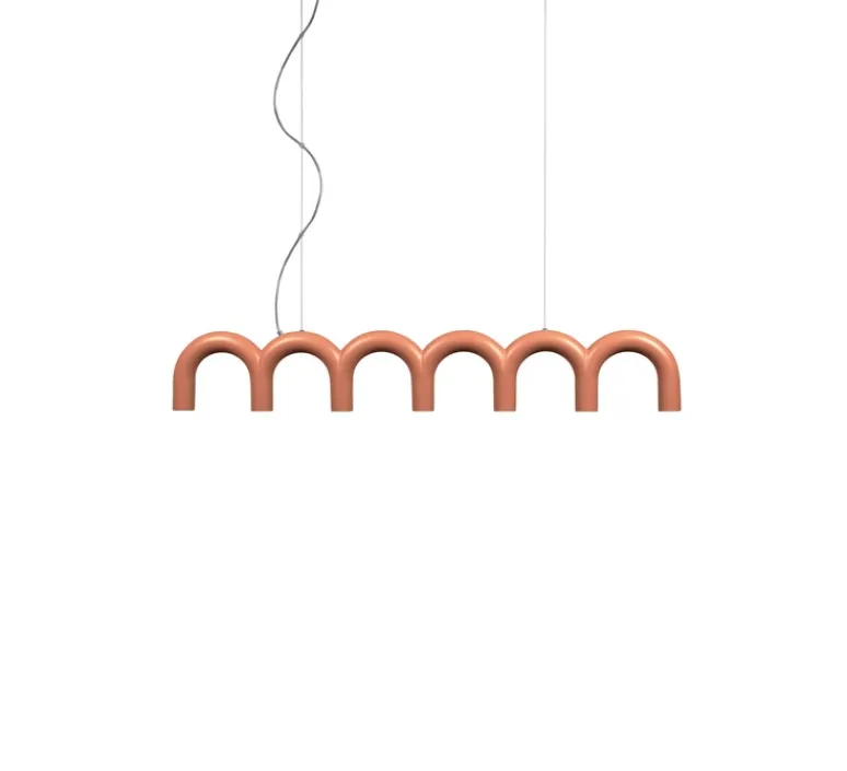 Suspension*Oblure Suspension, Arch, , L125,5cm, H20cm - Rose nude