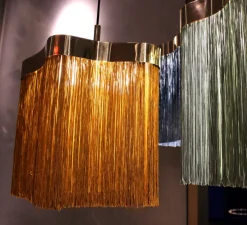 Suspension, Arcipelago Maiorca, cognac, LED, 3000K, 1800lm, Ø34cm, H34cm - Contardi