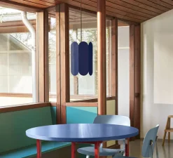 Suspension, Arcs, bleu cobalt, Ø20cm, H30cm - Hay