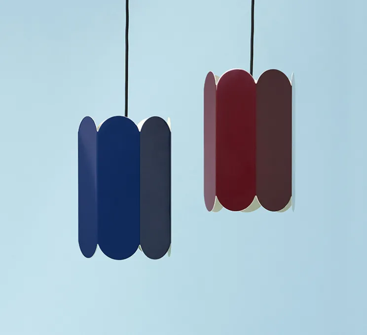 Suspension, Arcs, rouge auburn, Ø20cm, H30cm - Hay