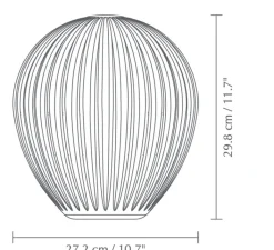 Suspension*Umage Suspension, around the world, , Ø27,2cm, H29,8cm - acier brossé