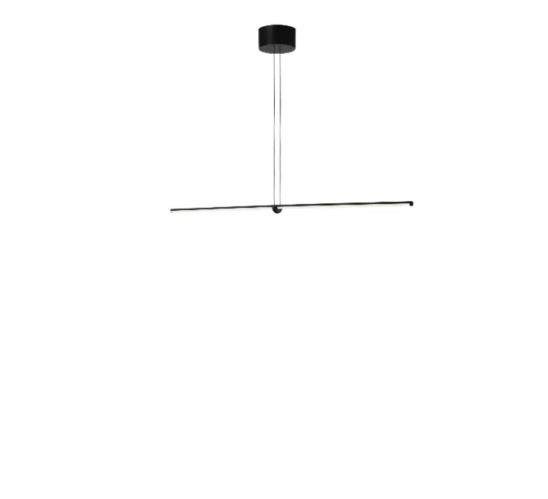 Suspension*Flos Suspension, Arrangements (line), , LED, 2700K, 1296lm, L170,6cm, H2cm - noir