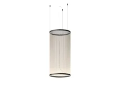 Suspension*Vibia Suspension, Array, 1820, , rosace en surface, LED, dim, 1-10V, 2700K, 3993 lm, Ø55cm, H113cm - beige