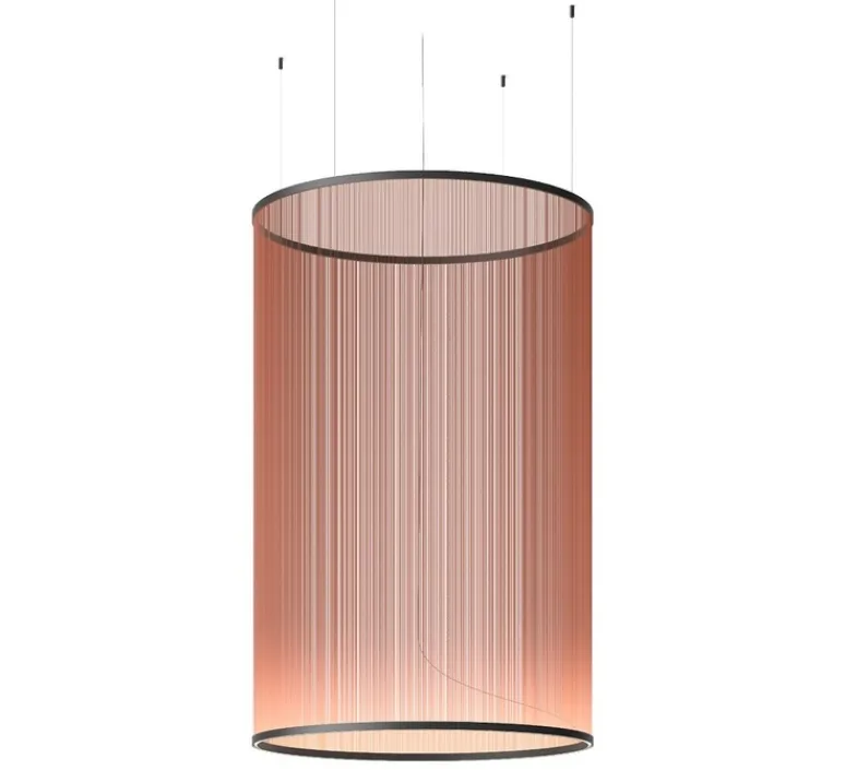Suspension*Vibia Suspension, Array, 1845, , LED, dim, 1-10V, 2700K, 9196 lm, Ø124cm, H193cm - terracotta