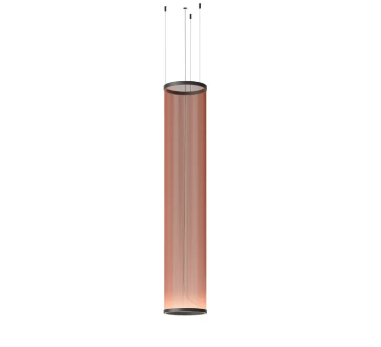 Suspension*Vibia Suspension, Array, 1810, , LED, dim, 2700K, 2662 lm, Ø37cm, H193cm - terracotta