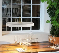 Suspension*Umage Suspension, Asteria Medium, blanc , LED, 3000k, 1300lm, Ø43cm, H14,3cm - perle