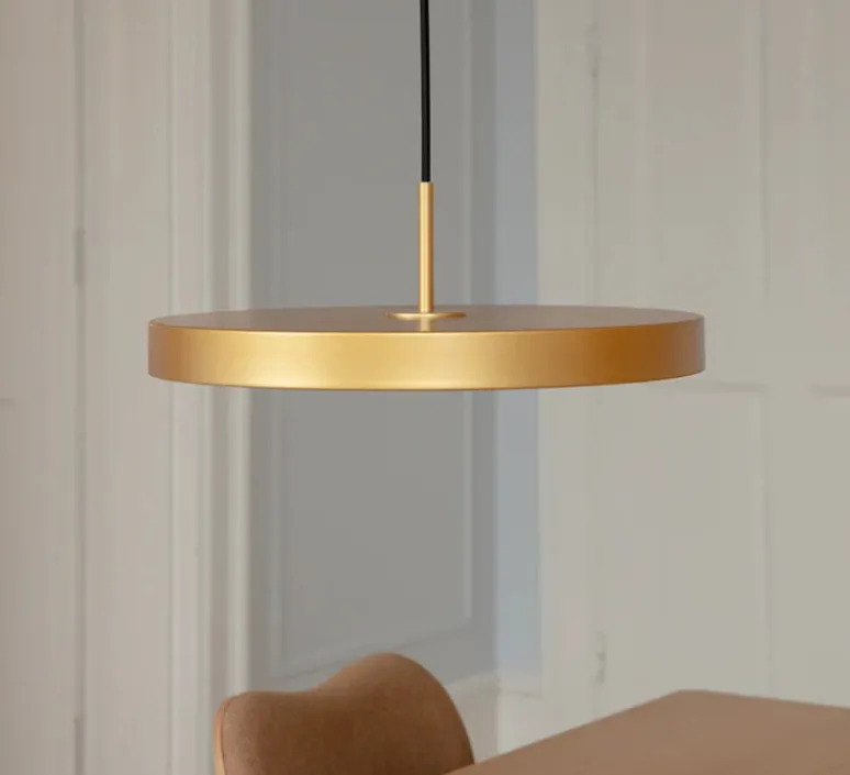 Suspension*Umage Suspension, Asteria Medium plus, , LED, 2400-2700-3000K, 1600lm, Ø43cm, H14cm - laiton