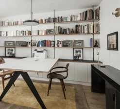 Suspension, Asteria Medium, gris anthracite, LED, 3000k, 1300lm, Ø43cm, H14,3cm - Umage