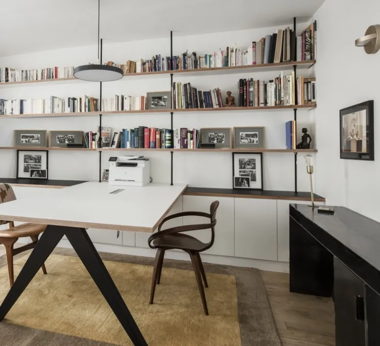 Suspension, Asteria Medium, gris anthracite, LED, 3000k, 1300lm, Ø43cm, H14,3cm - Umage