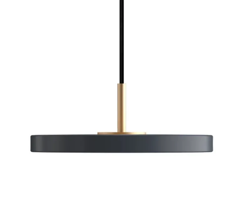 Suspension*Umage Suspension, Asteria Micro, , LED, dim, 3000K, 450 lm, Ø15cm, H5,7cm - gris anthracite