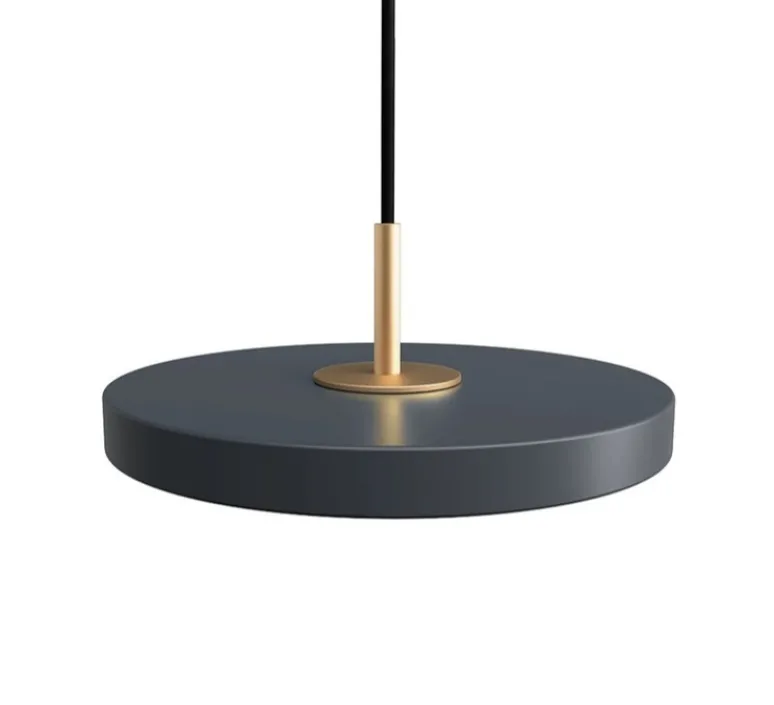 Suspension*Umage Suspension, Asteria Micro et Cluster 3, , LED, dim, 3000K, 370 lm, Ø25cm, H8,5cm - gris anthracite