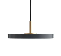 Suspension*Umage Suspension, Asteria Micro et Cluster 3, , LED, dim, 3000K, 370 lm, Ø25cm, H8,5cm - gris anthracite