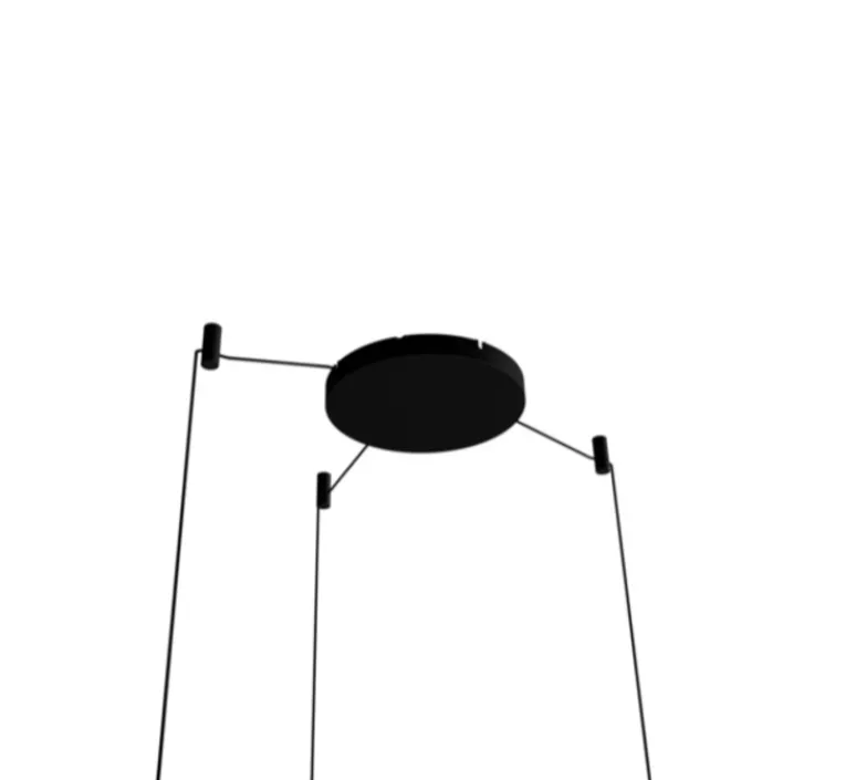 Suspension*Umage Suspension, Asteria Micro et Cluster 3, , LED, dim, 3000K, 370 lm, Ø25cm, H8,5cm - gris anthracite