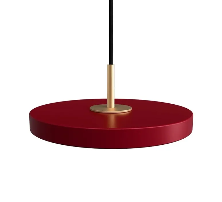 Suspension*Umage Suspension, Asteria Micro, , LED, 3000K, 450 lm, Ø15cm, H5,7cm - rouge rubis