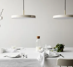 Suspension*Umage Suspension, Asteria Mini, , LED, 3000K, 900lm, Ø31cm, H14cm - perle blanc