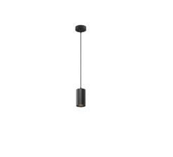 Suspension*SLV Suspension, Asto Tube, , Ø7cm, H12,5cm - noir