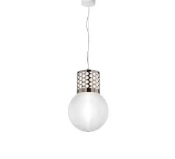 Suspension*Slamp Suspension, Atmosfera M, , Ø30cm, H44,5cm - chrome