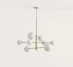 Suspension*Aromas del Campo Suspension, Atom, , Ø140cm, H54cm - laiton