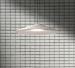 Suspension*Zero Suspension, Attic, , LED, dim, 3000K, 875 lm, Ø52,4cm, H10cm - blanc