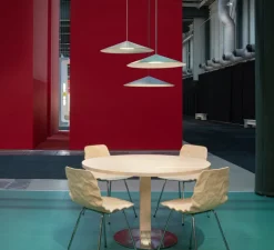 Suspension*Zero Suspension, Attic, , LED, dim, 3000K, 875 lm, Ø52,4cm, H10cm - blanc